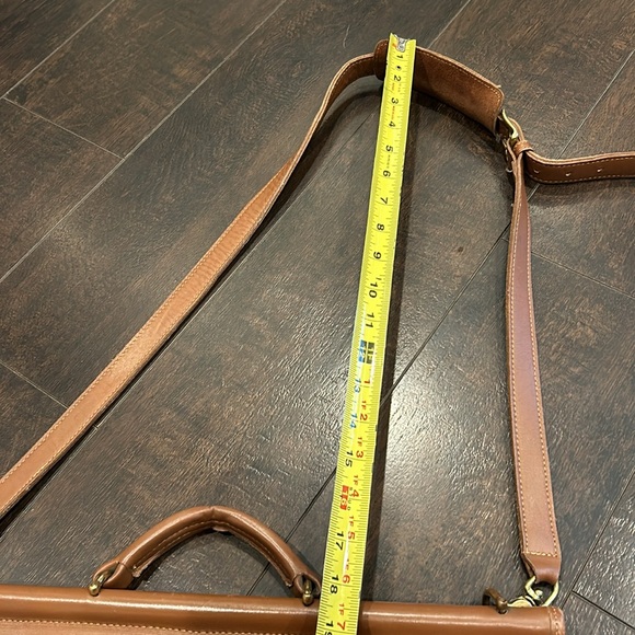 COACH Vintage ‘96 Beekman Briefcase/Laptop Bag Brown Gold - Picture 15 of 16